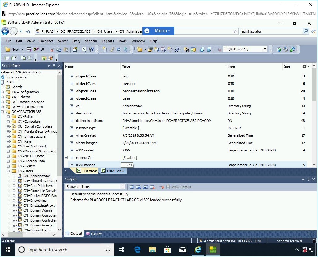 Figure 1.94 Screenshot of PLABWIN10