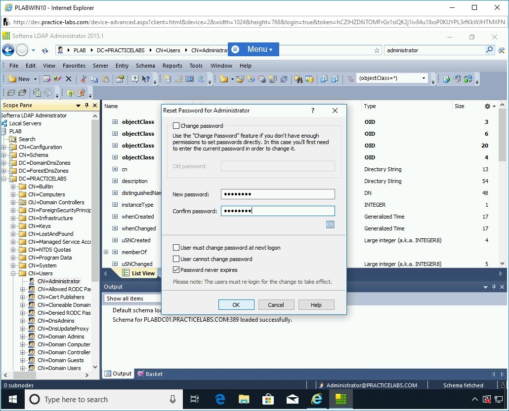 Figure 1.96 Screenshot of PLABWIN10