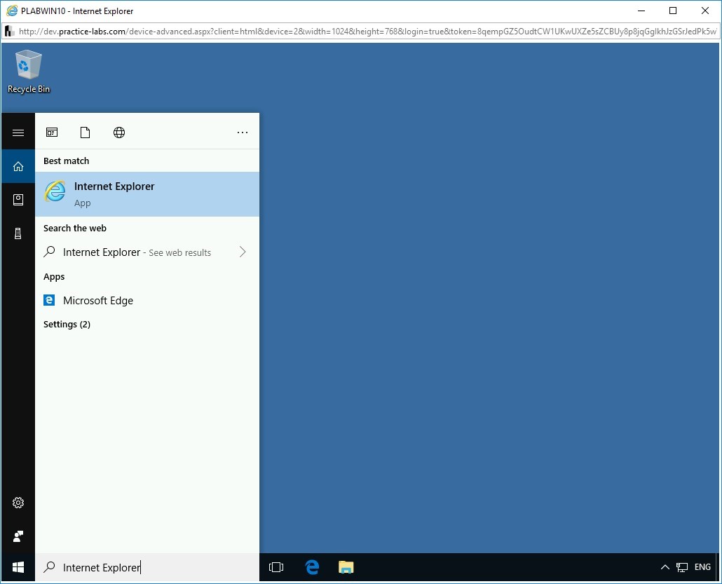 Figure 3.6 Screenshot of PLABKALI01