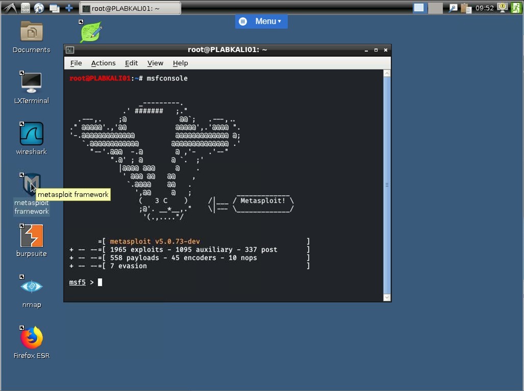Figure 3.13 Screenshot of PLABWIN10