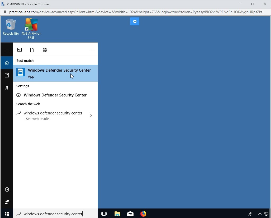 Figure 3.21 Screenshot of PLABKALI01