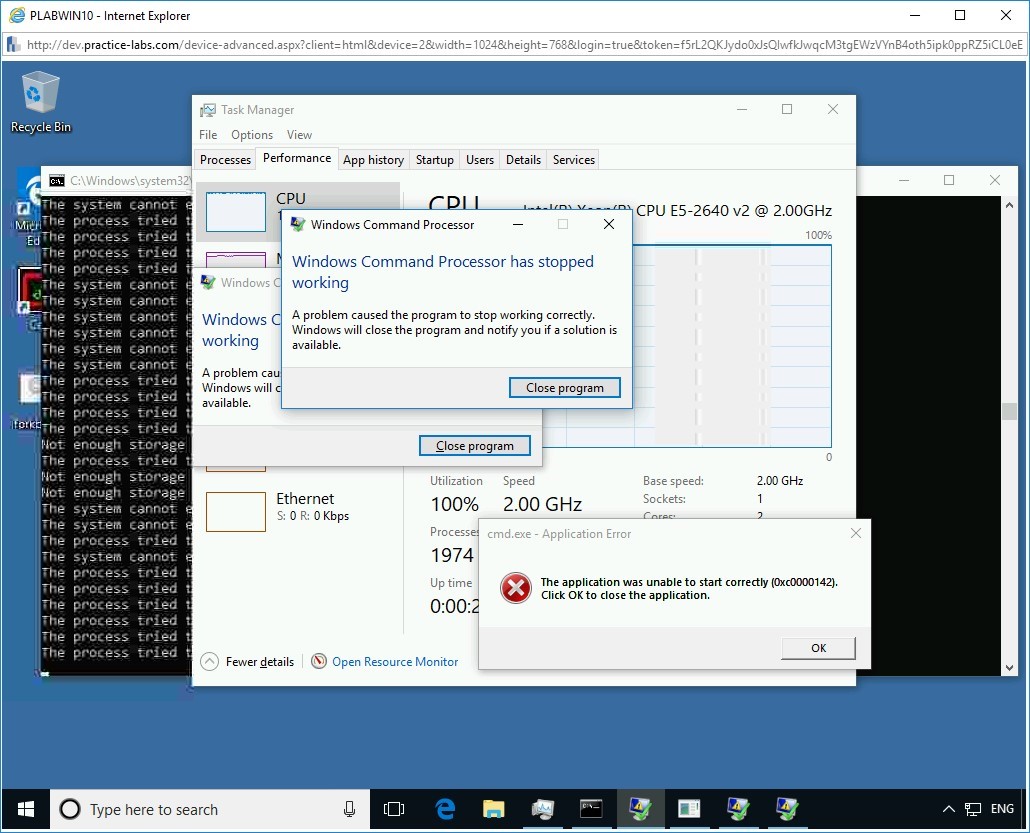Figure 1.16 Screenshot of PLABWIN10