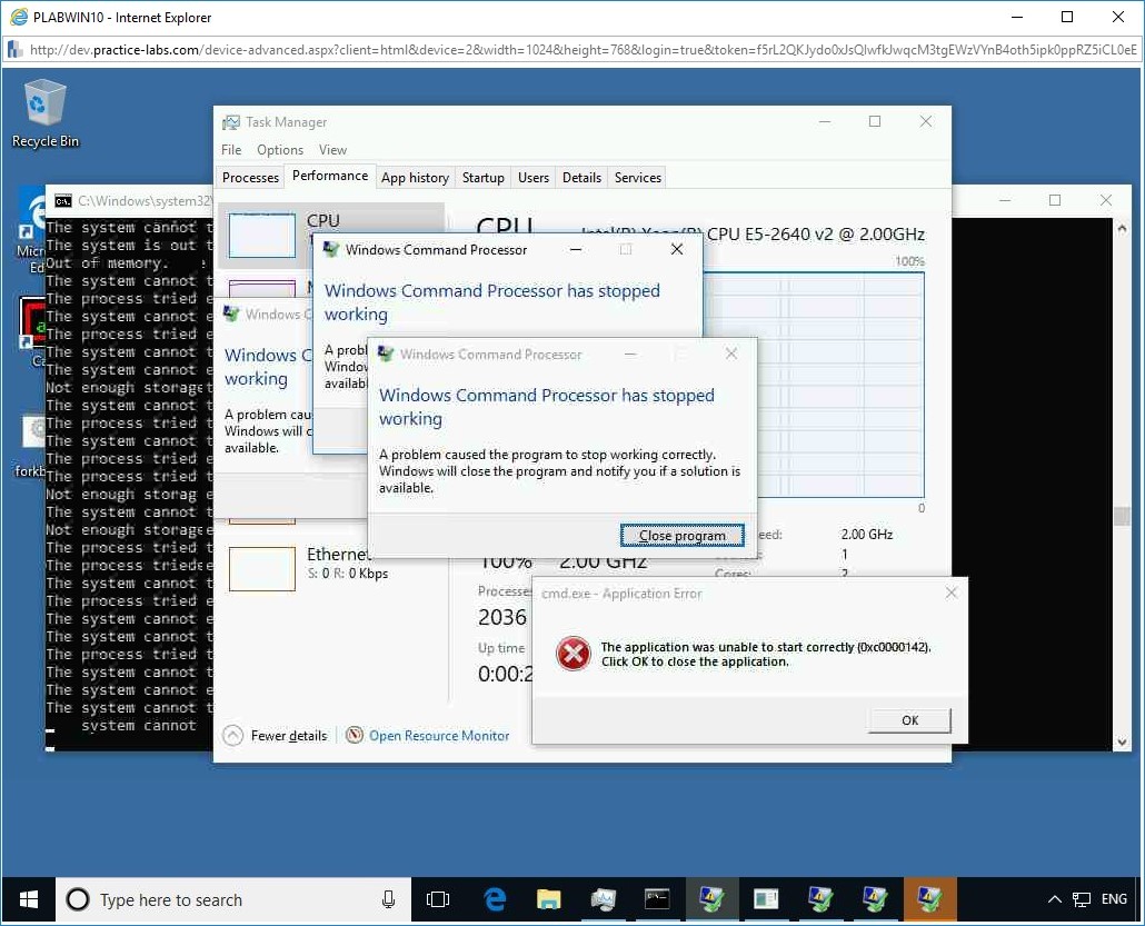 Figure 1.17 Screenshot of PLABWIN10
