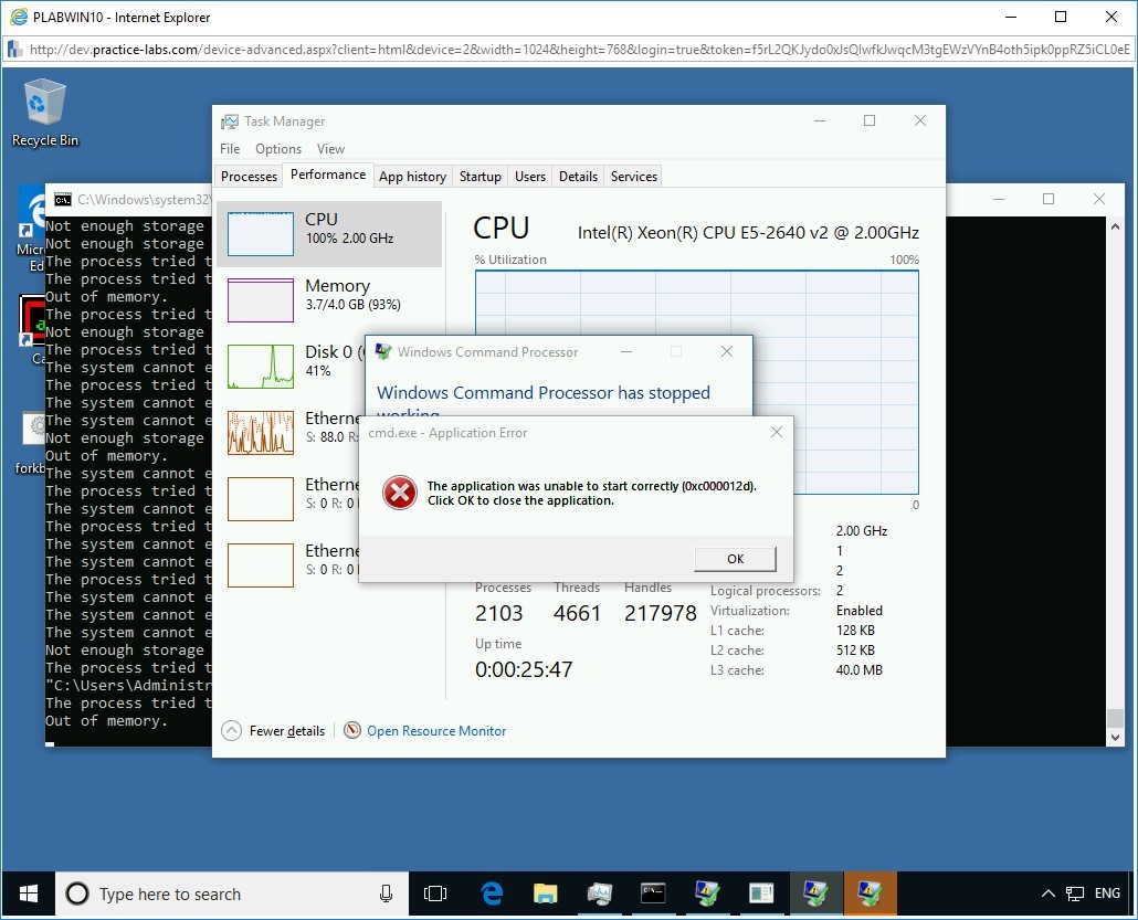 Figure 1.19 Screenshot of PLABWIN10