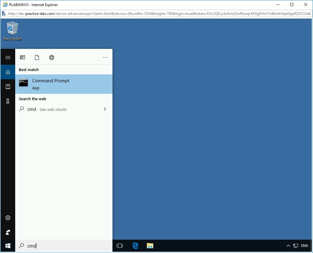 Figure 4.20 Screenshot PLABWIN10