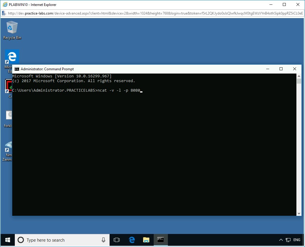 Figure 4.21 Screenshot PLABWIN10