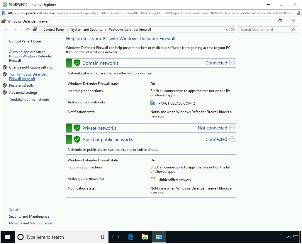 Figure 1.37 Screenshot of PLABWIN10