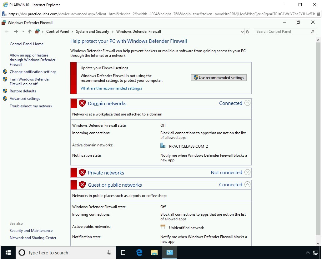 Figure 1.39 Screenshot of PLABWIN10