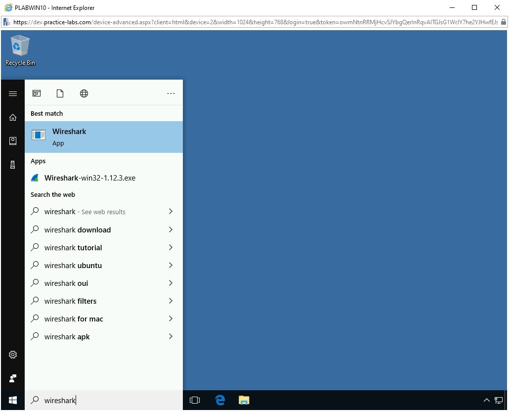 Figure 1.42 Screenshot of PLABWIN10