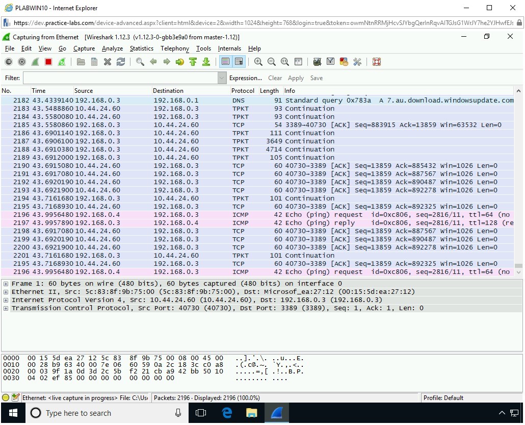 Figure 1.47 Screenshot of PLABWIN10