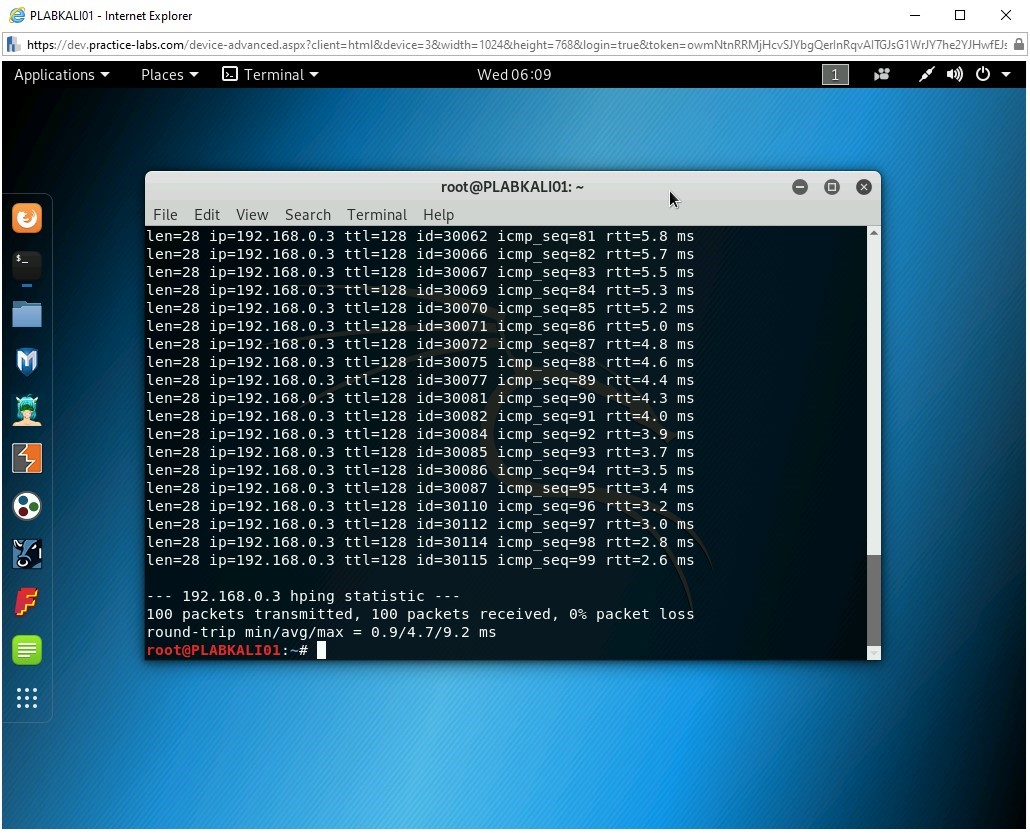 Figure 1.48 Screenshot of PLABKALI01