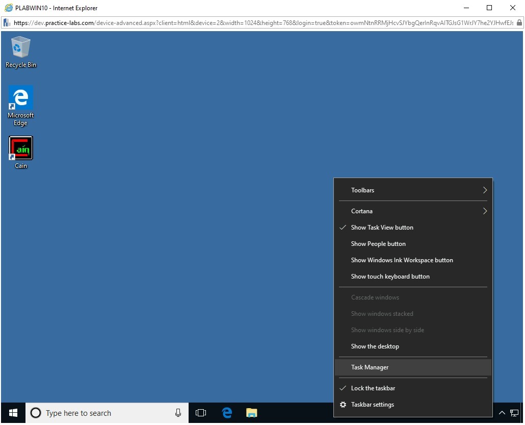 Figure 1.54 Screenshot of PLABWIN10