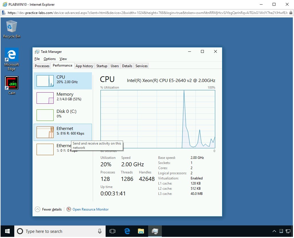 Figure 1.57 Screenshot of PLABWIN10