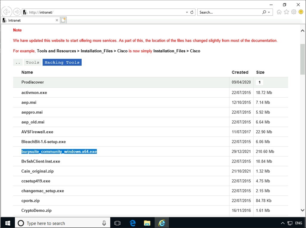 Figure 1.14 Screenshot of PLABWIN10