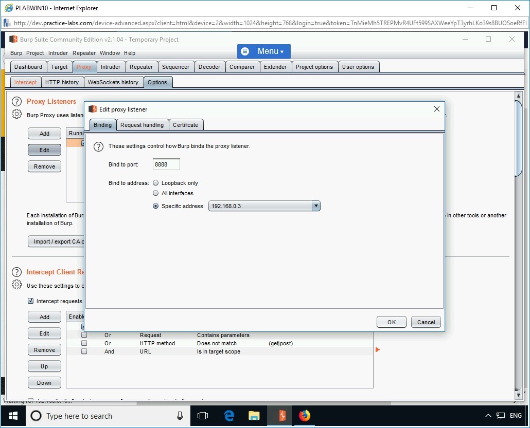 Figure 1.30 Screenshot of PLABWIN10