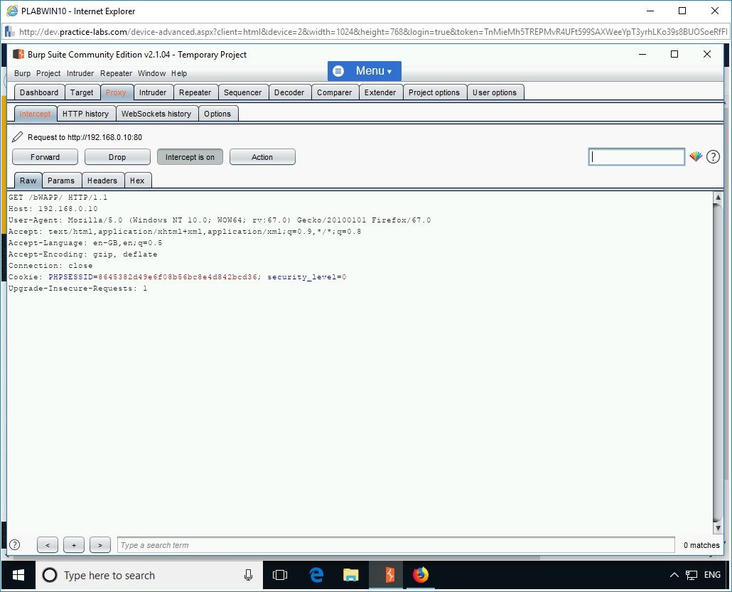 Figure 1.46 Screenshot of PLABWIN10