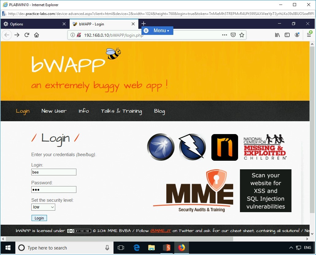 Figure 1.51 Screenshot of PLABWIN10