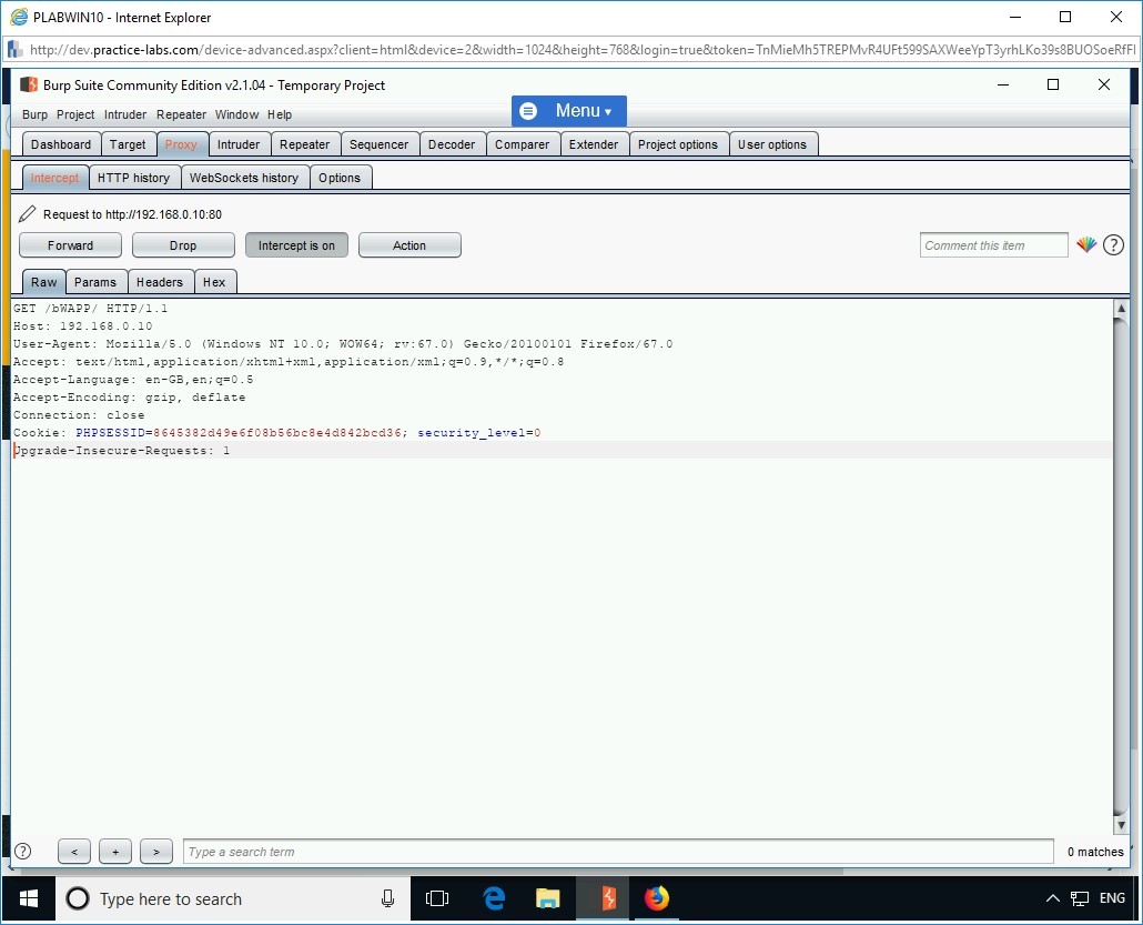 Figure 1.54 Screenshot of PLABWIN10