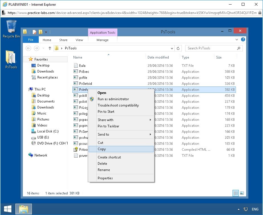 Figure 2.3 Screenshot of the File Explorer window