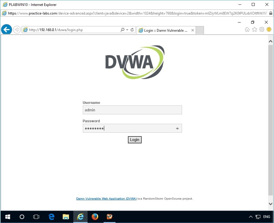 Figure 1.18 Screenshot of Internet Explorer window
