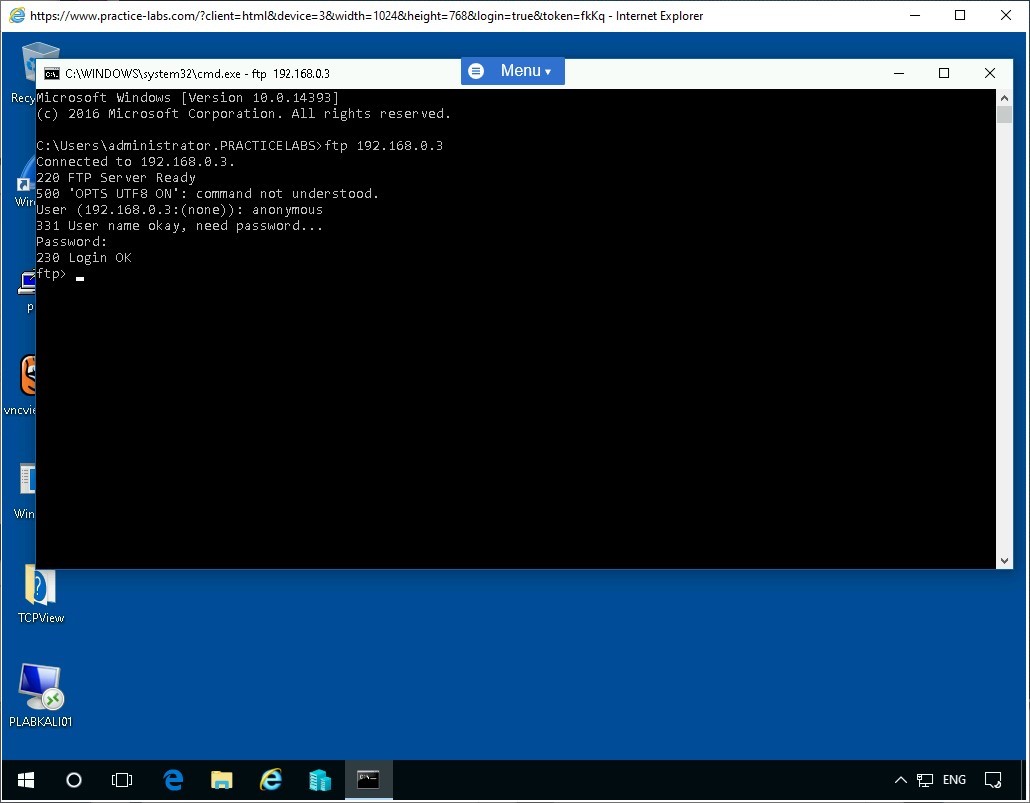Figure 1.25 Screenshot of PLABWIN10