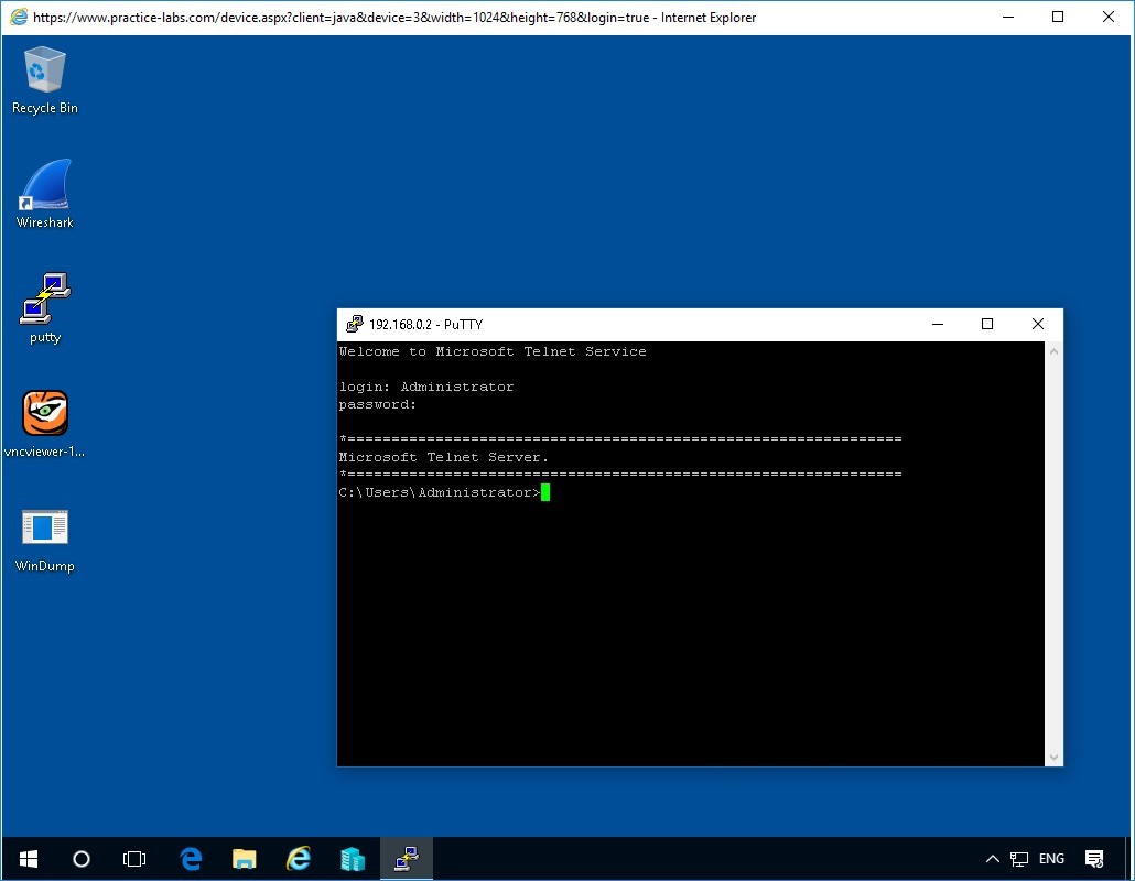 Figure 1.6 Screenshot of PLABWIN10