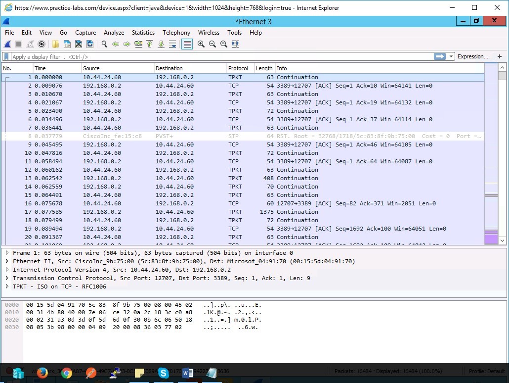Figure 1.7 Screenshot of PLABWIN10