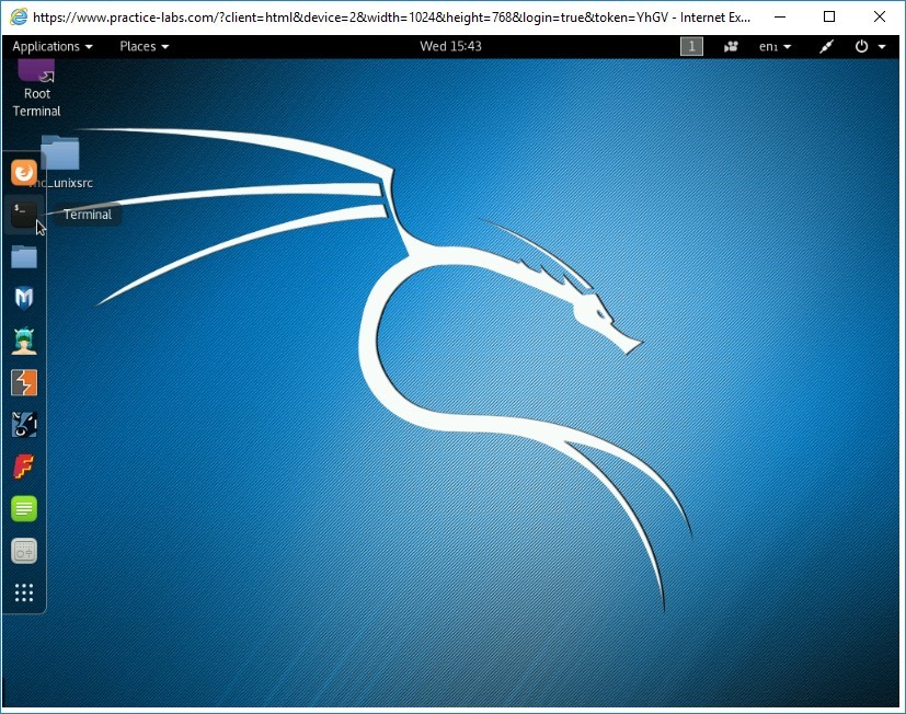 Figure 1.4 Screenshot of PLABKALI01