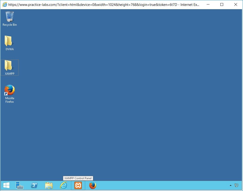 Figure 1.8 Screenshot of device PLABSA01