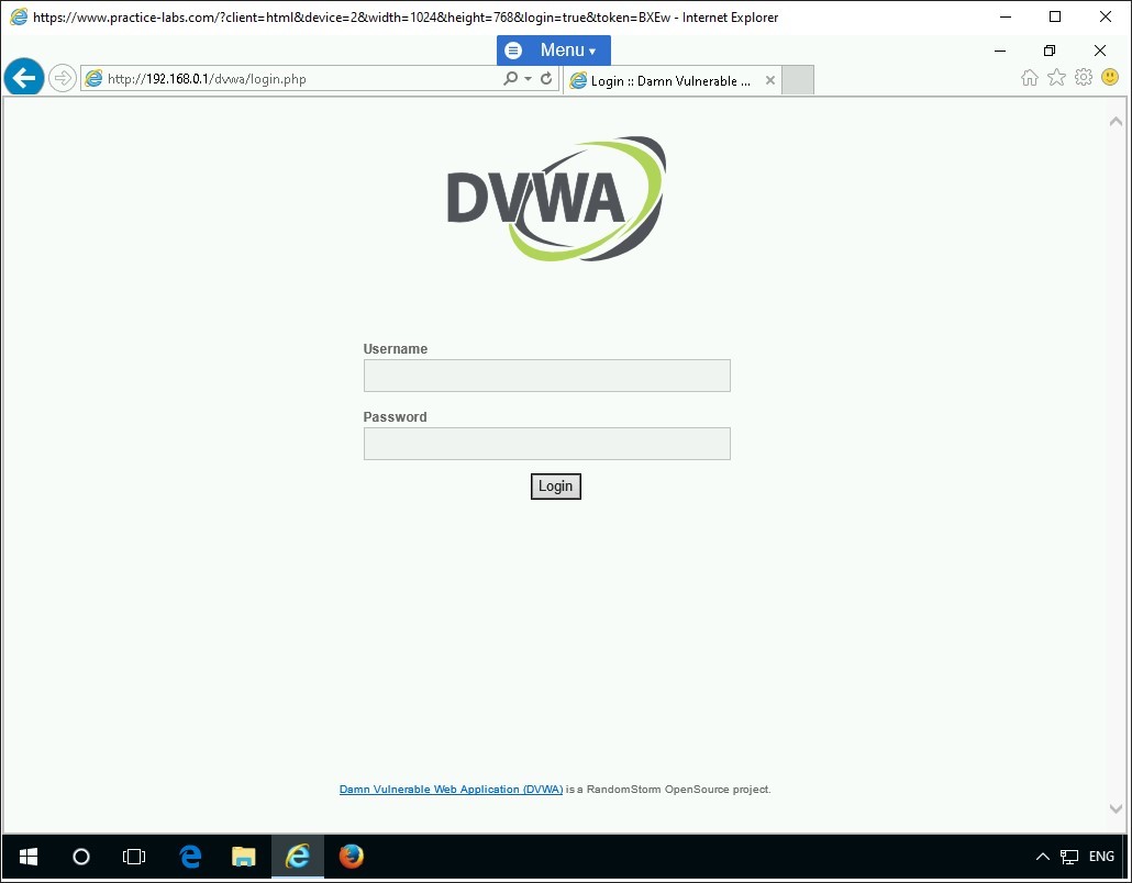 Figure 1.2 Screenshot of PLABWIN10