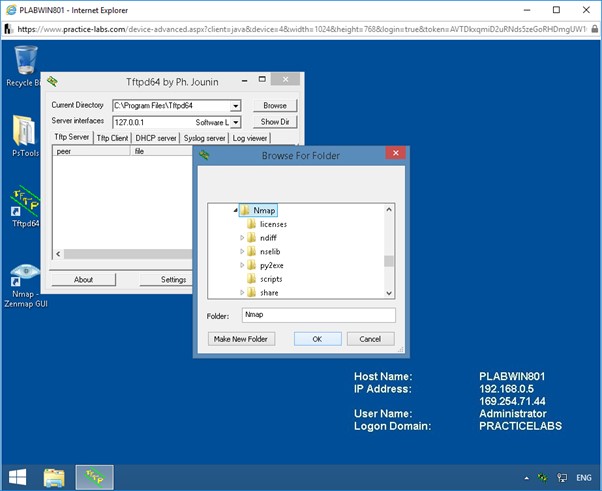 Figure 1.12 Screenshot of Browse For Folder dialog box