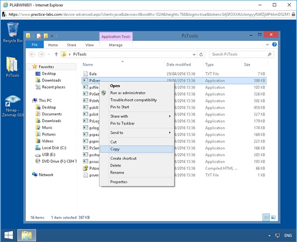 Figure 1.16 Screenshot of the File Explorer window