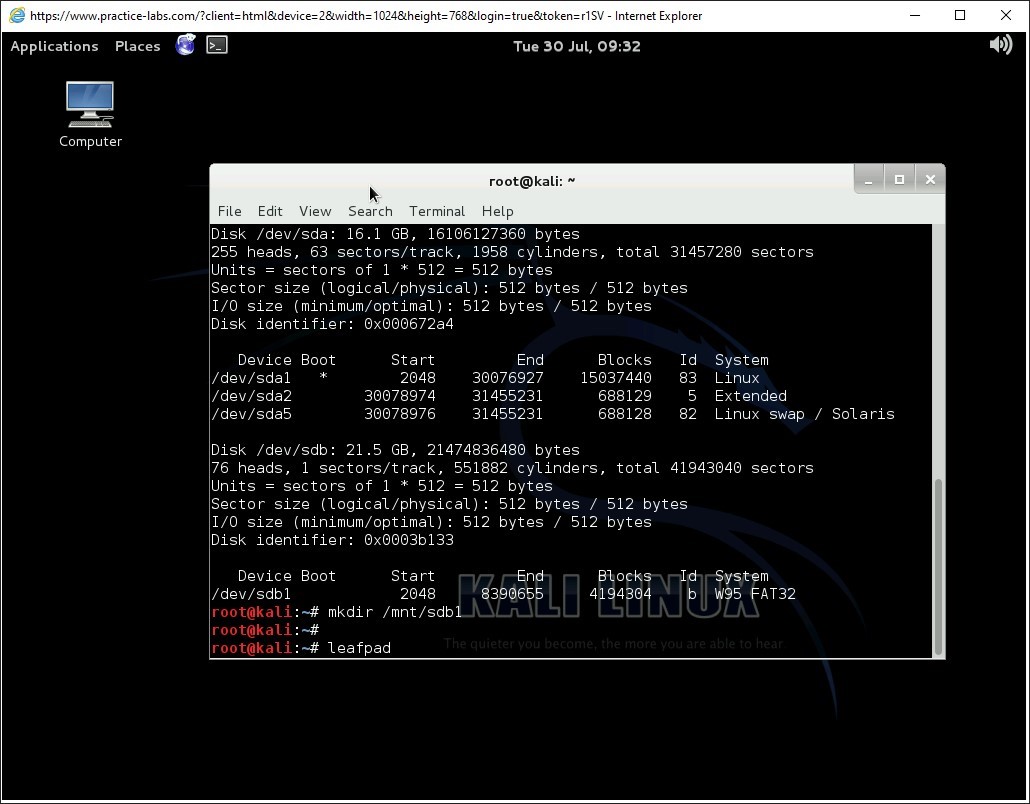 Ảnh chụp màn hình Practice Labs.