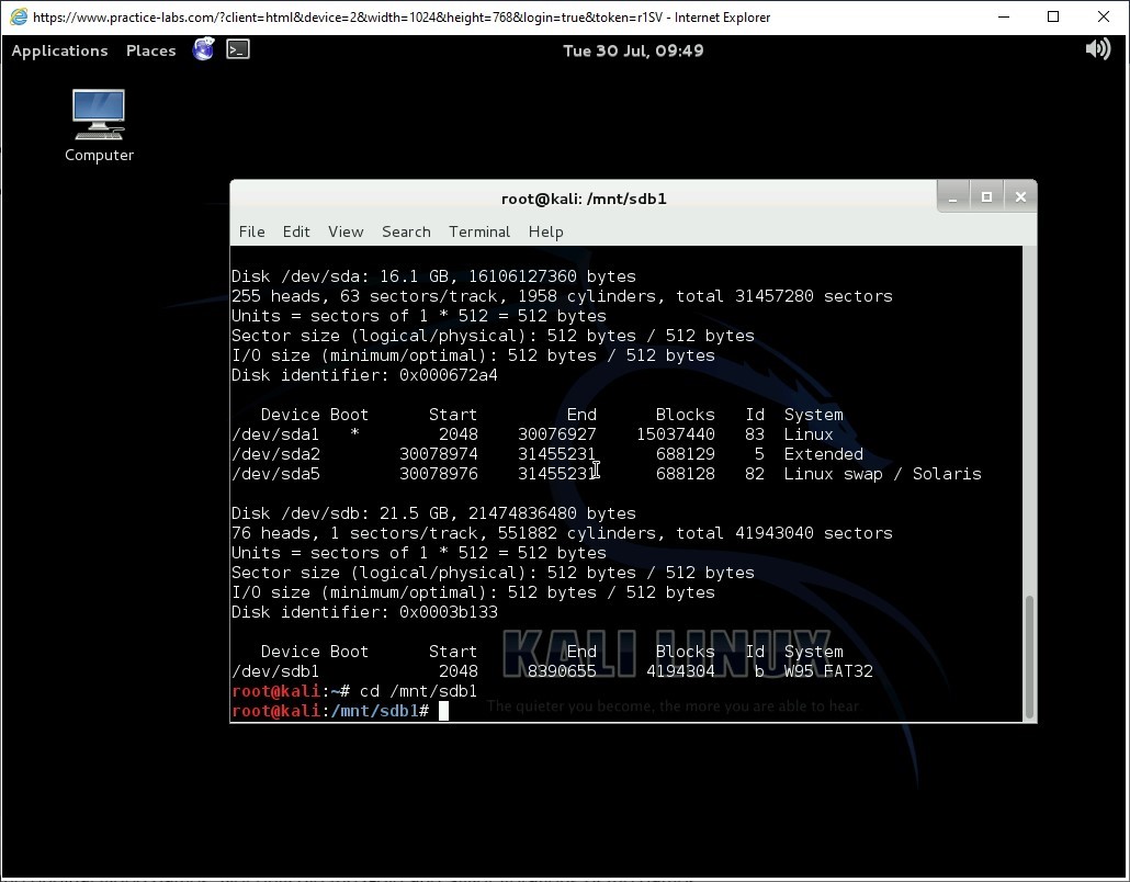 Ảnh chụp màn hình Practice Labs.