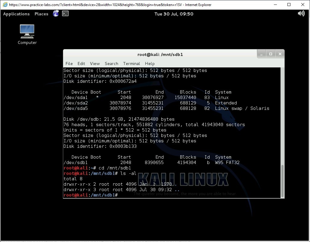 Ảnh chụp màn hình Practice Labs.