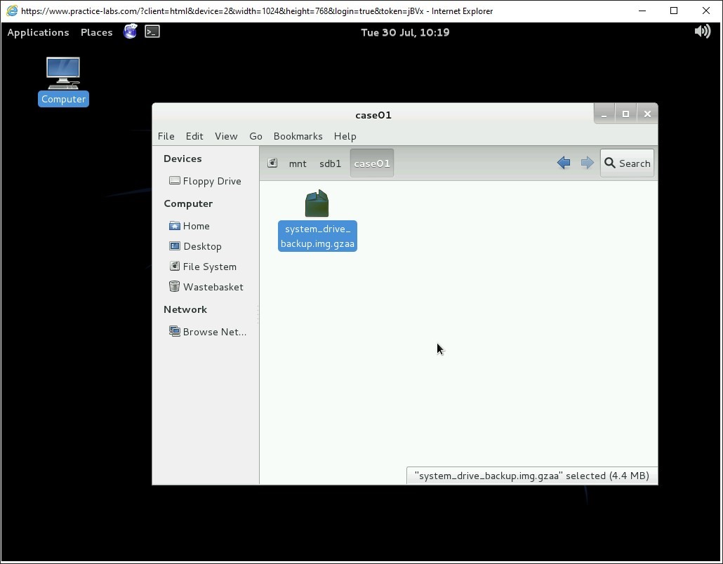 Ảnh chụp màn hình Practice Labs.
