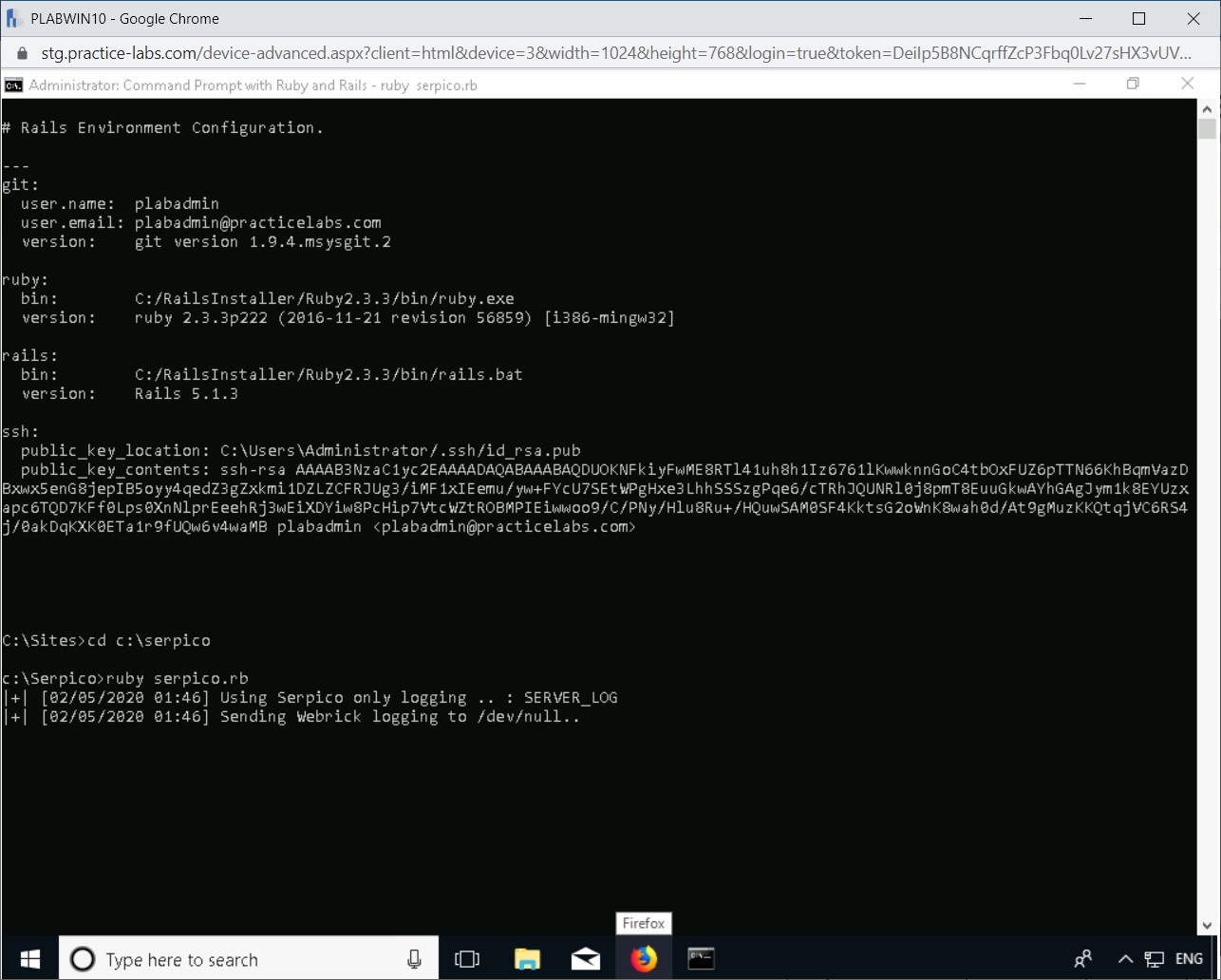 Figure 2.7 Screenshot of PLABWIN10
