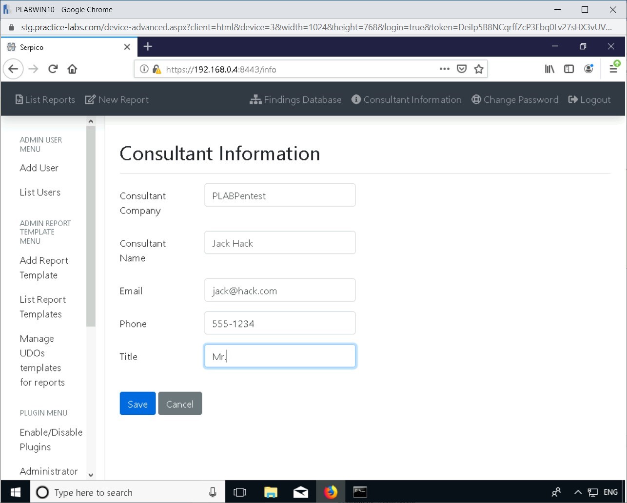 Figure 2.11 Screenshot of PLABWIN10
