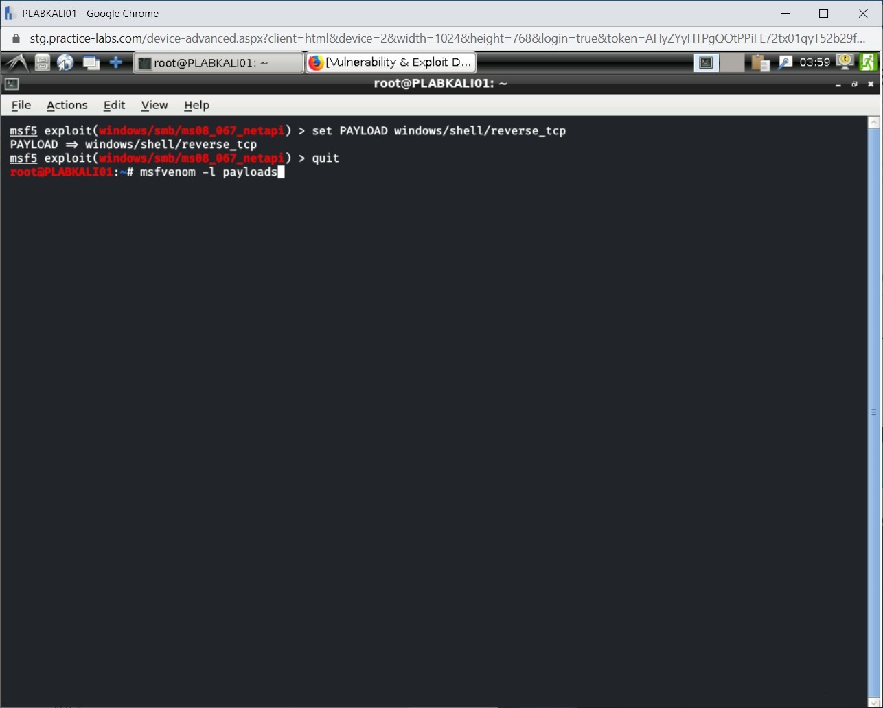 Figure 4.2 Screenshot of PLABKALI01