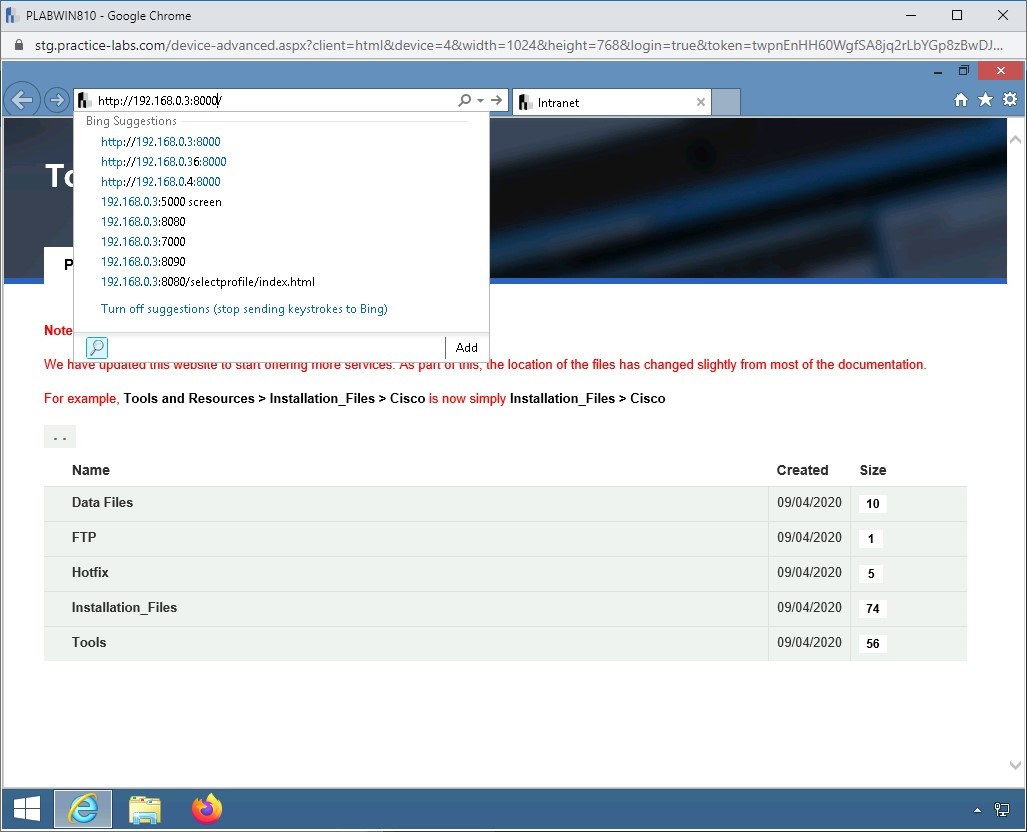 Figure 1.22 Screenshot of PLABWIN810