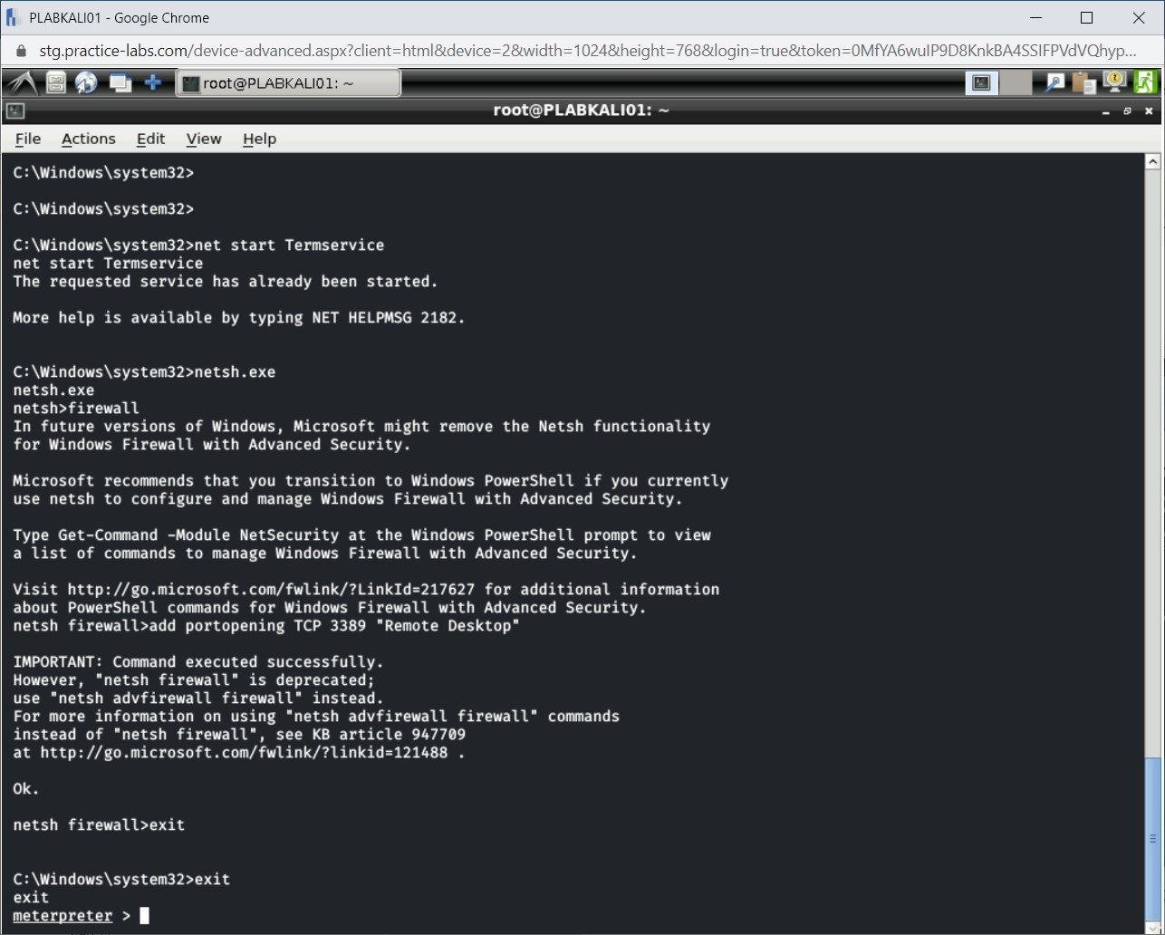 Figure 1.39 Screenshot of PLABKALI01