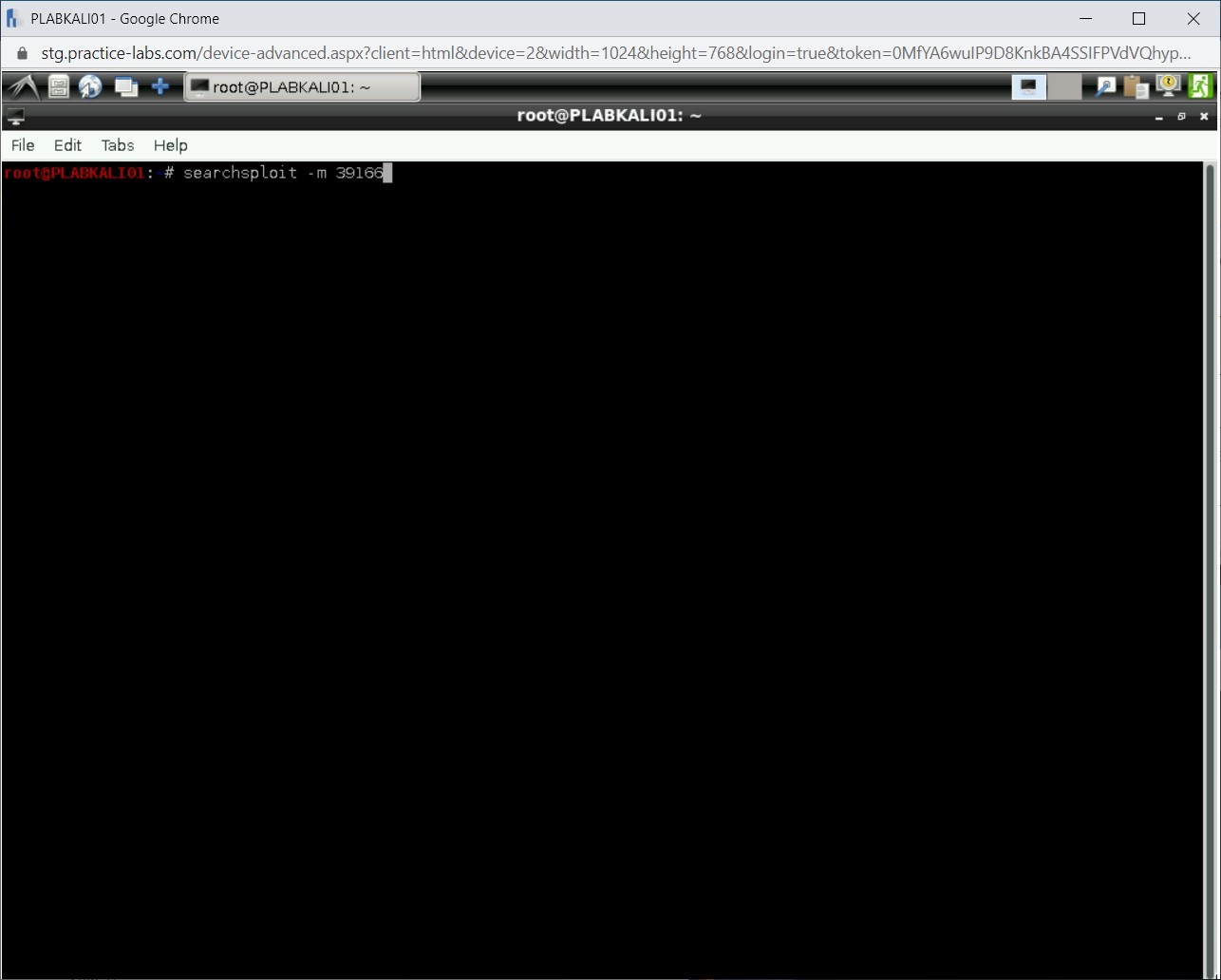 Figure 1.67 Screenshot of PLABKALI01