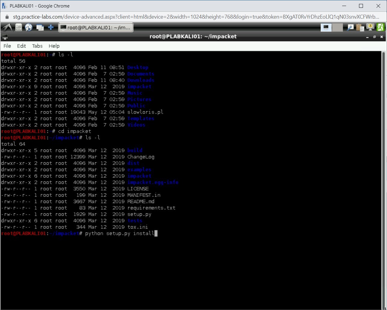 Figure 1.85 Screenshot of PLABKALI01