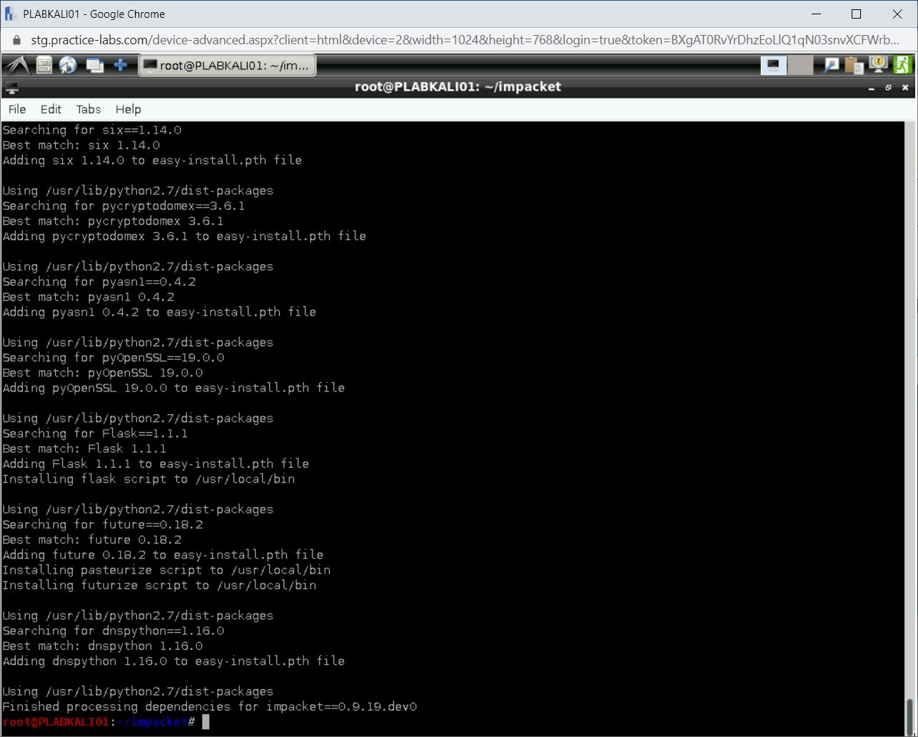 Figure 1.86 Screenshot of PLABKALI01