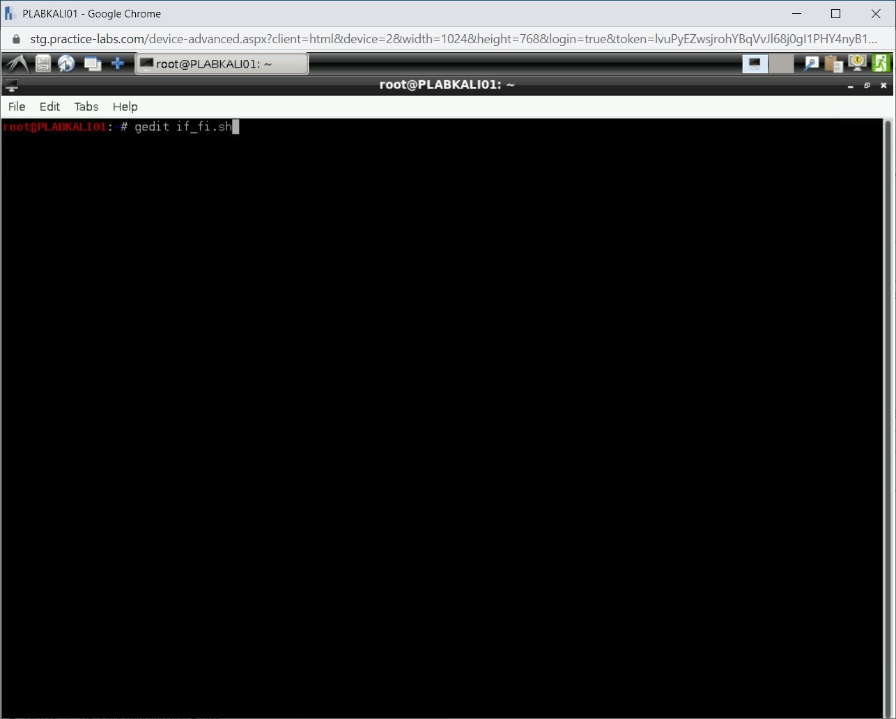 Figure 2.28 Screenshot of PLABKALI01