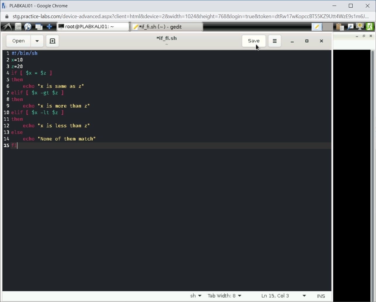 Figure 2.30 Screenshot of PLABKALI01
