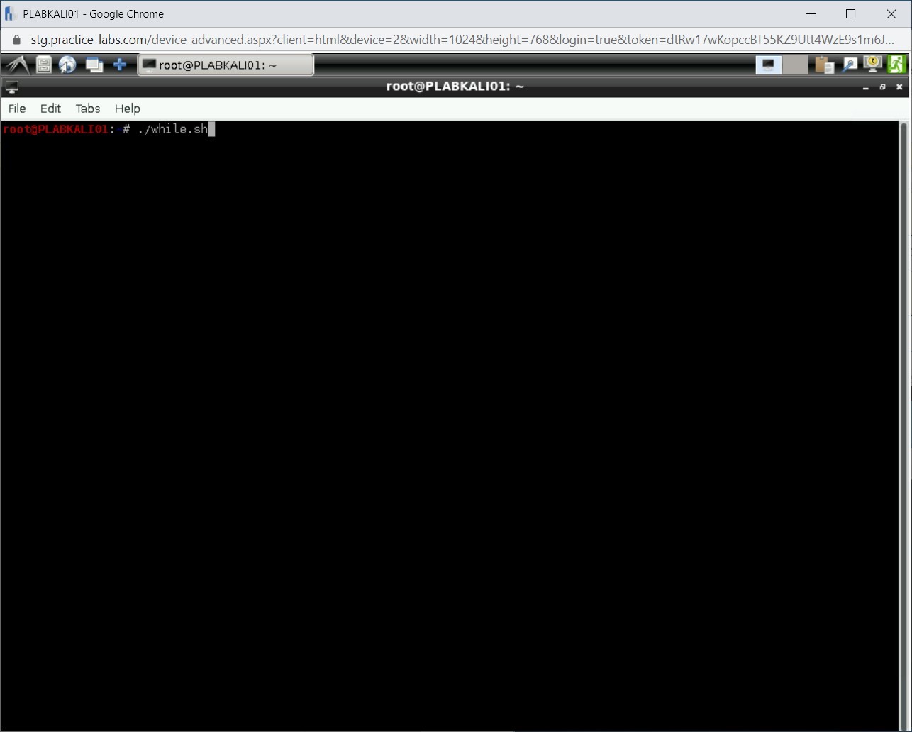 Figure 2.45 Screenshot of PLABKALI01